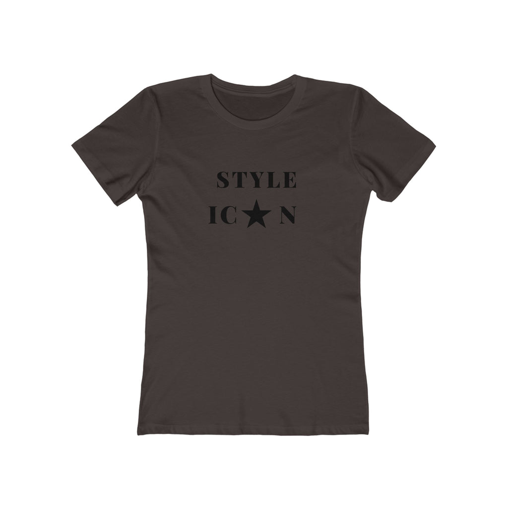 Style Icon Tee — Women’s Boyfriend Fit Graphic T-Shirt