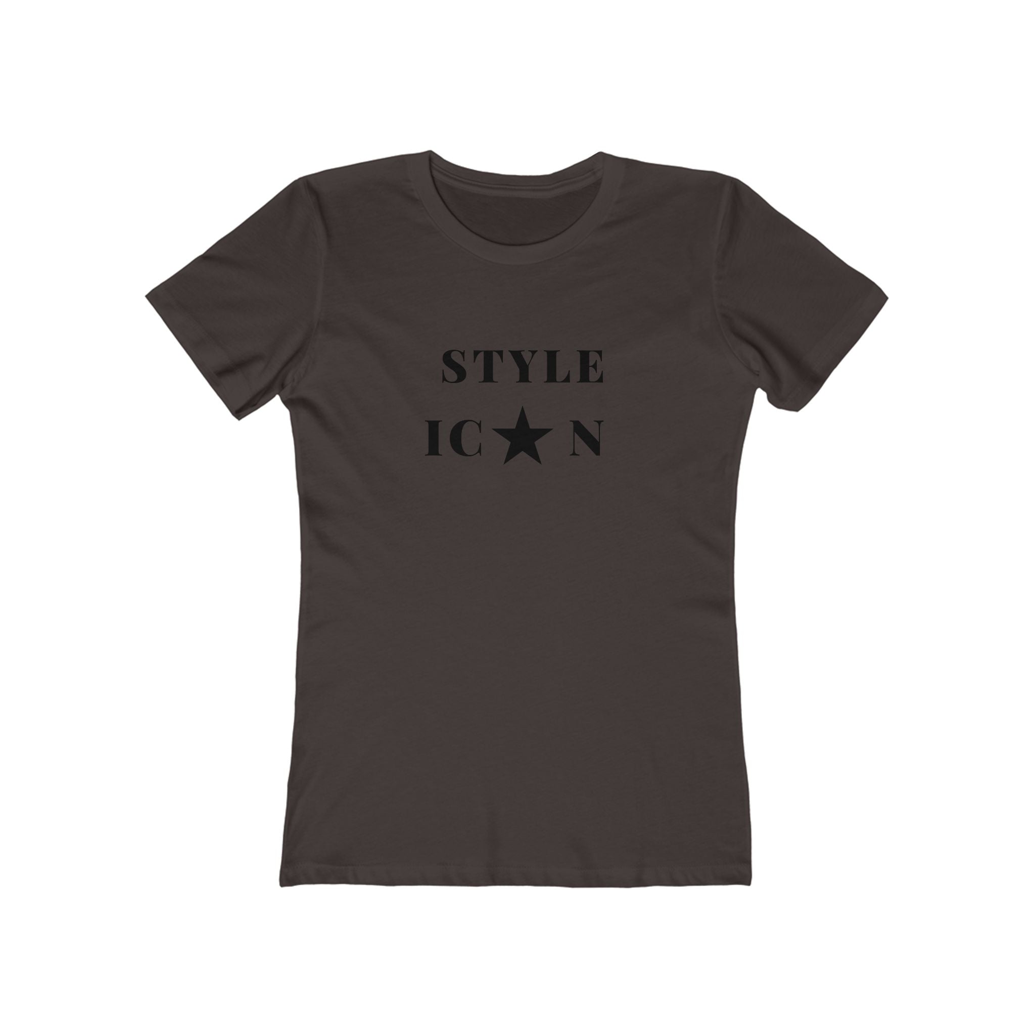 Style Icon Tee — Women’s Boyfriend Fit Graphic T-Shirt