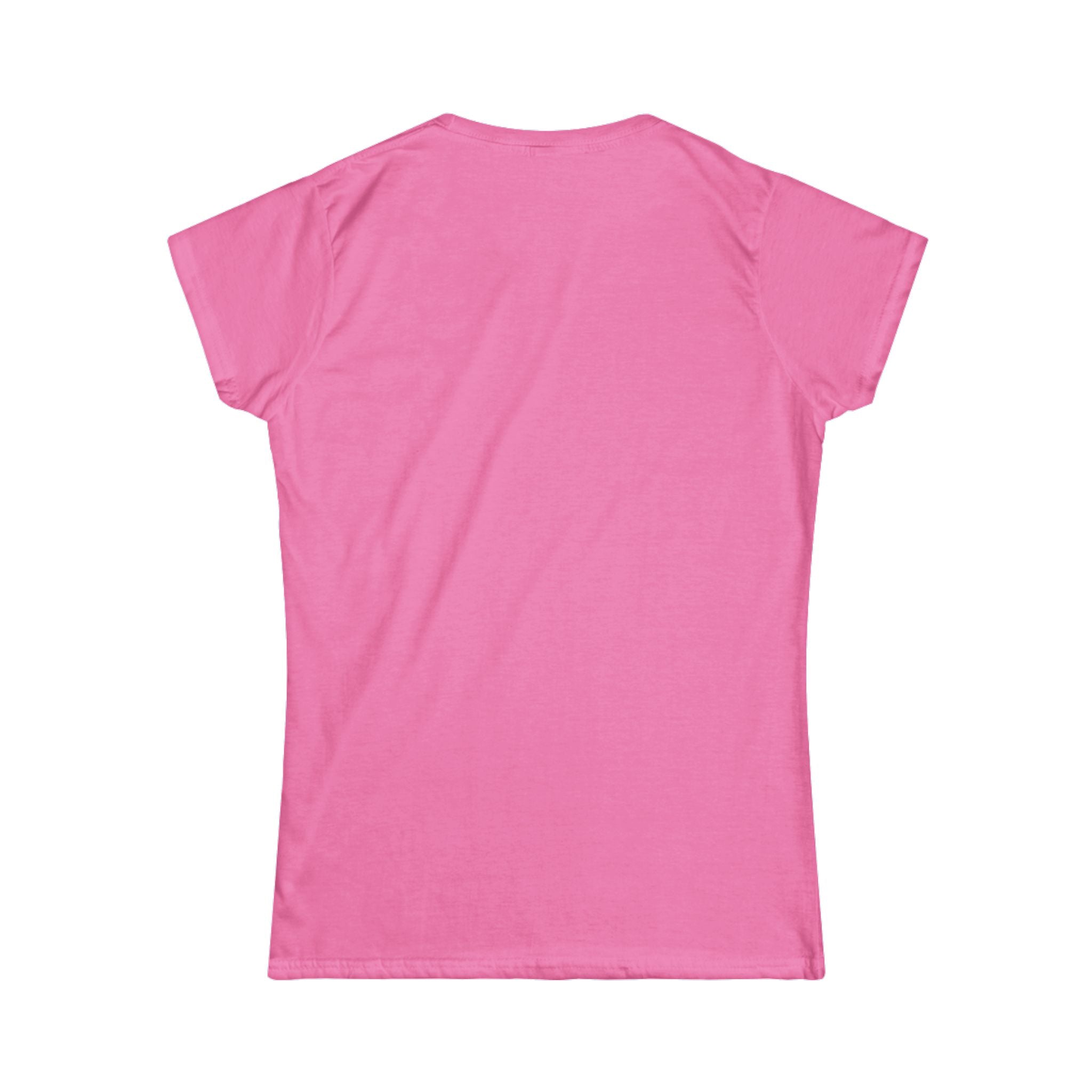 Women's Tee — "I Support Women's Rights and Wrongs" Pink Slogan Shirt