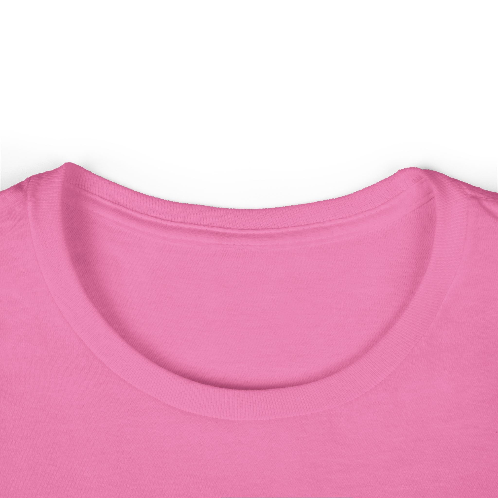 Women's Tee — "I Support Women's Rights and Wrongs" Pink Slogan Shirt